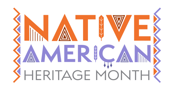 Native American Heritage Month Logo - Archive Image